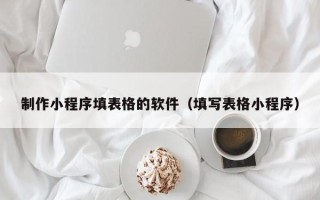 雅安制作小程序填表格的软件（填写表格小程序）