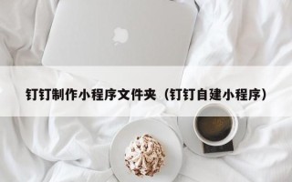 雅安钉钉制作小程序文件夹（钉钉自建小程序）