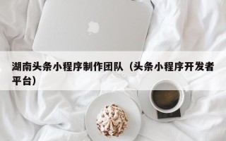 雅安湖南头条小程序制作团队（头条小程序开发者平台）